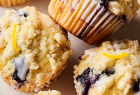 Lemon Blueberry Muffins Recipe — Moist Citrus-Burst Muffins