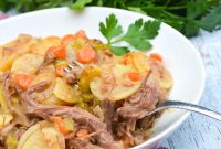 Savory Pot Roast Casserole from Leftover Roast