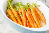 Vegan Orange Butter-Glazed Carrots Recipe