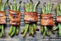 Crispy Bacon-Wrapped Green Bean Bundles for Holiday Sides