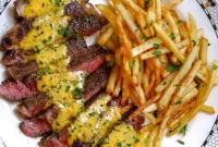 Classic Steak Frites Recipe: Crispy Fries & Pan-Seared Ribeye
