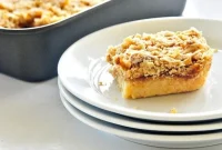 Juicy Peach Bars with Buttery Crust Recipe