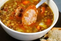 Sausage and Lentil Soup — What Are Lentils and How to Use Them