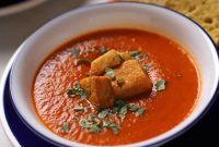 Instant Pot Fresh Tomato Soup with Basil and Garlic