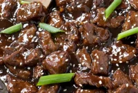 Authentic Mongolian Beef Recipe: Tender Beef with Savory Sauce