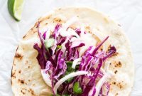 Spicy Fish Tacos with Crisp Fennel Slaw