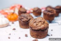 3-Ingredient Chocolate Pumpkin Muffins — Quick Fall Treat
