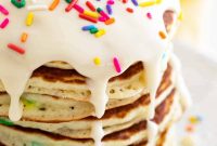 Funfetti Pancakes Recipe with Rainbow Sprinkles for Celebrations