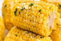 Crispy Air Fryer Corn on the Cob from Frozen in 15 Minutes