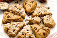 Pumpkin Chocolate Chunk Cottage Cheese Scones