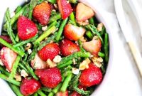 Chilled Asparagus Salad with Lemon-Dill Vinaigrette