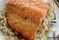 Honey-Dijon Salmon with Lemon Glaze Recipe