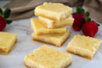 Low-Carb Keto Lemon Bars — Tangy Sugar-Free Dessert Recipe