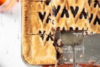 Chocolate Cherry Bourbon Slab Pie Recipe for Sharing