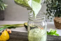 Creamy Green Goddess Greek Yogurt Dressing Recipe for Salads