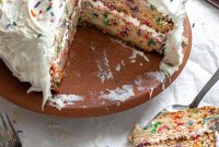 Vegan Funfetti Birthday Cake Recipe — Moist, Colorful Layer Cake