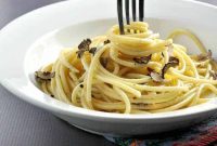 Bucatini with Black Truffle Sauce — Aromatic Truffle Pasta Recipe