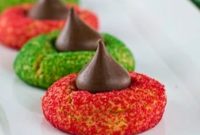 Chocolate-Topped Peanut Butter Blossom Cookies Recipe