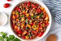 Zesty Black-Eyed Pea Salad with Fresh Herbs and Citrus