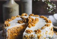 Carrot Cake with Cream Cheese Swirl Recipe