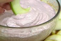 Creamy Cranberry Fruit Dip Recipe for Holidays and Parties