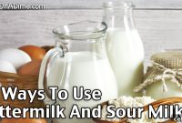 10 Ways to Cook and Bake with Buttermilk and Sour Milk