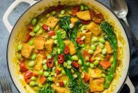 Vegan Lemongrass Coconut Curry Recipe with Aromatic Spice