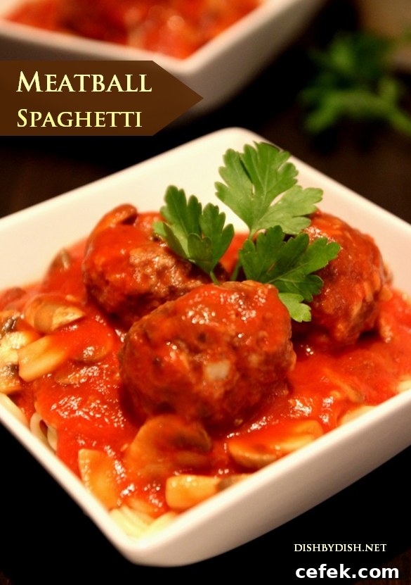 Healthy Meatball Spaghetti