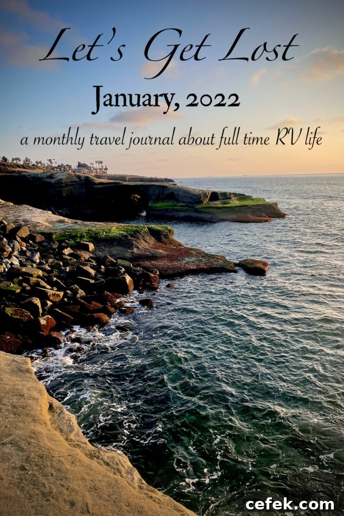 Sunset Cliffs in San Diego, California.