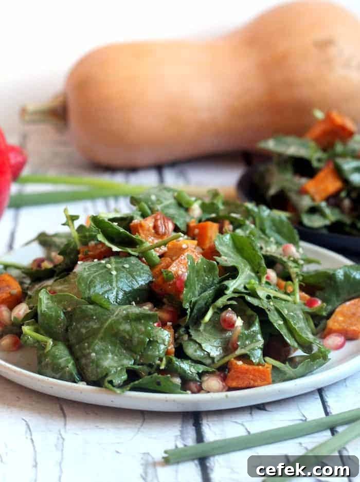 Fall Harvest Superfood Salad