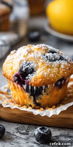 Lemon Blueberry Muffins