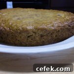 Banana bread in a crockpot