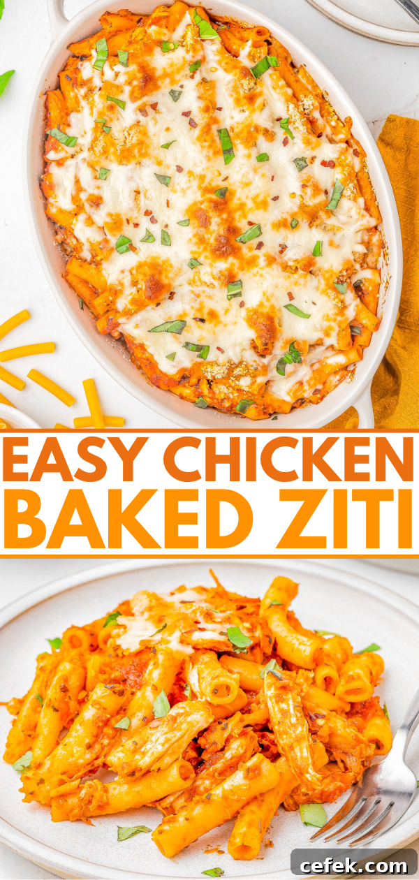 Baked Ziti with Chicken