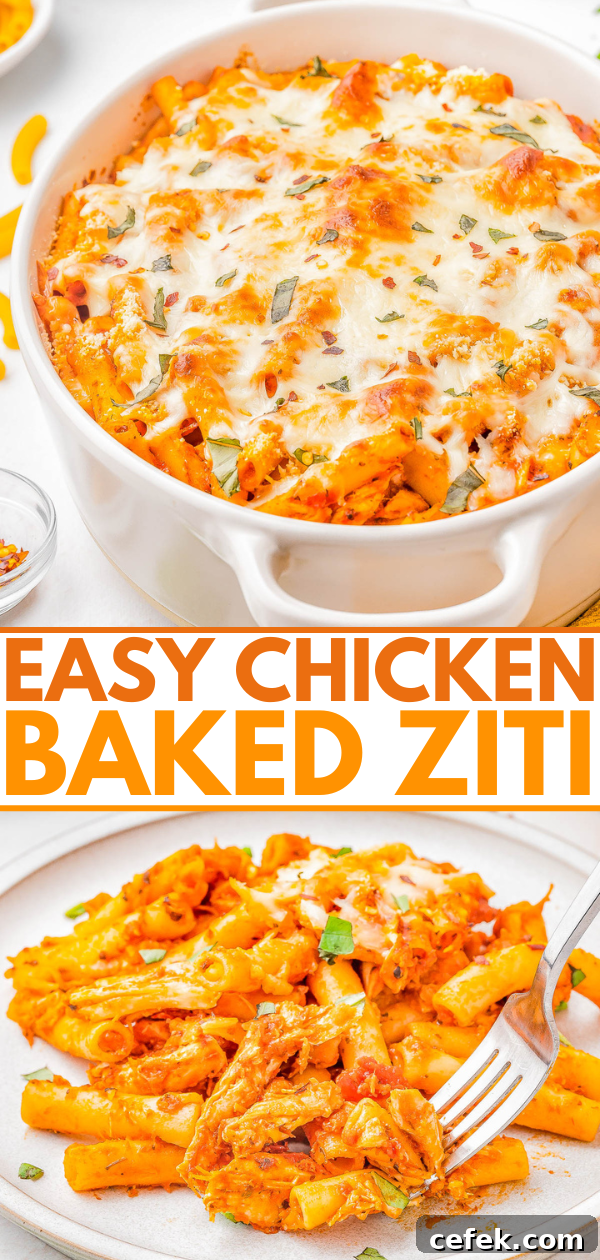 Baked Ziti with Chicken