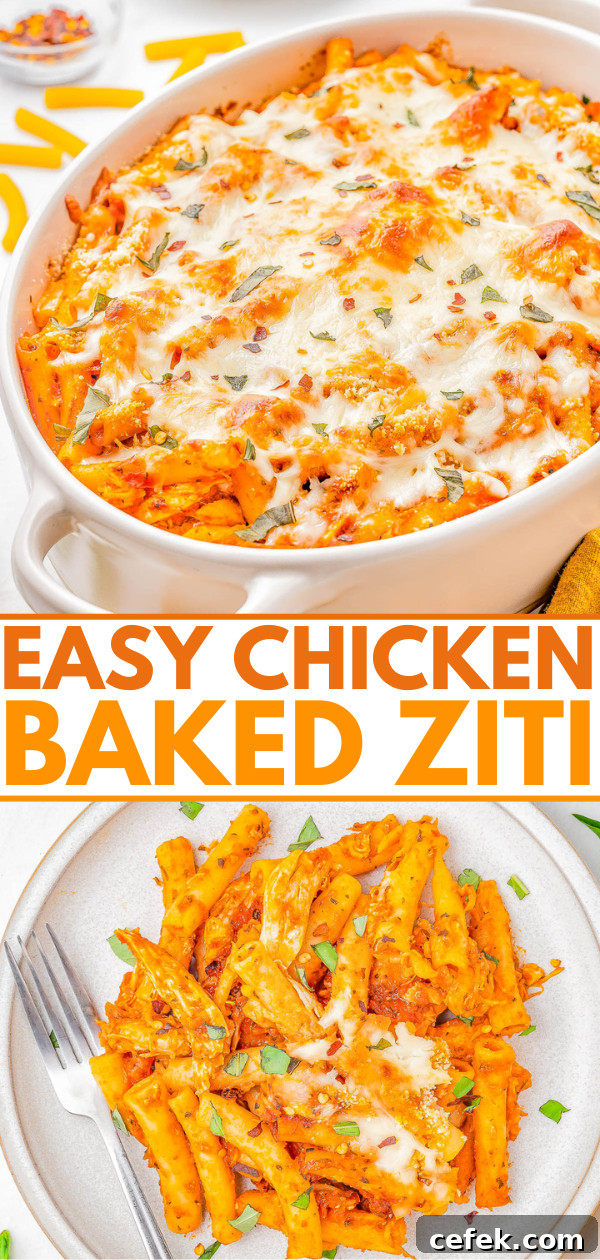 Baked Ziti with Chicken
