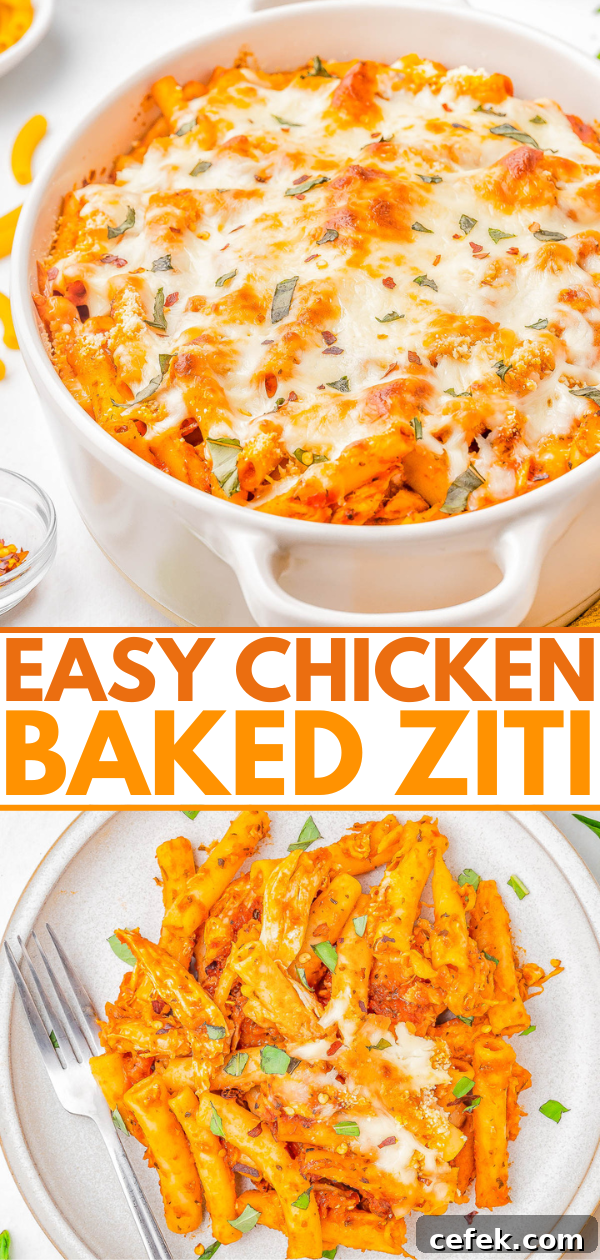 Baked Ziti with Chicken