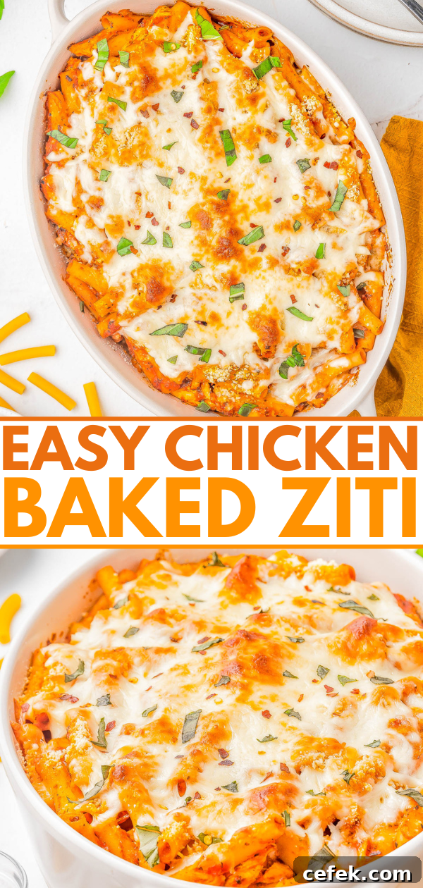 Baked Ziti with Chicken