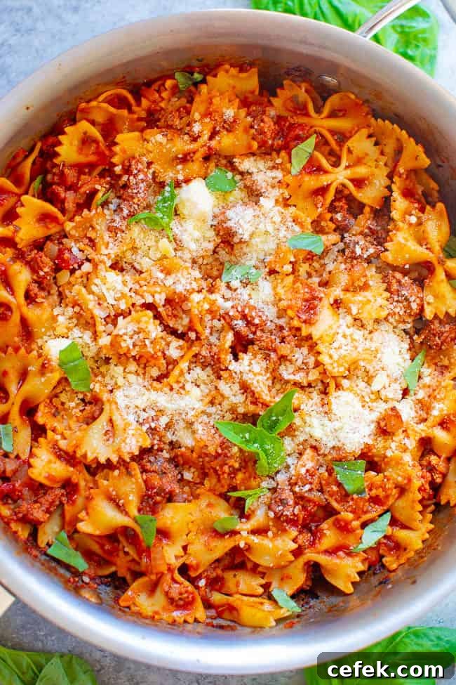 Healthier 20-Minute Skillet Lasagna