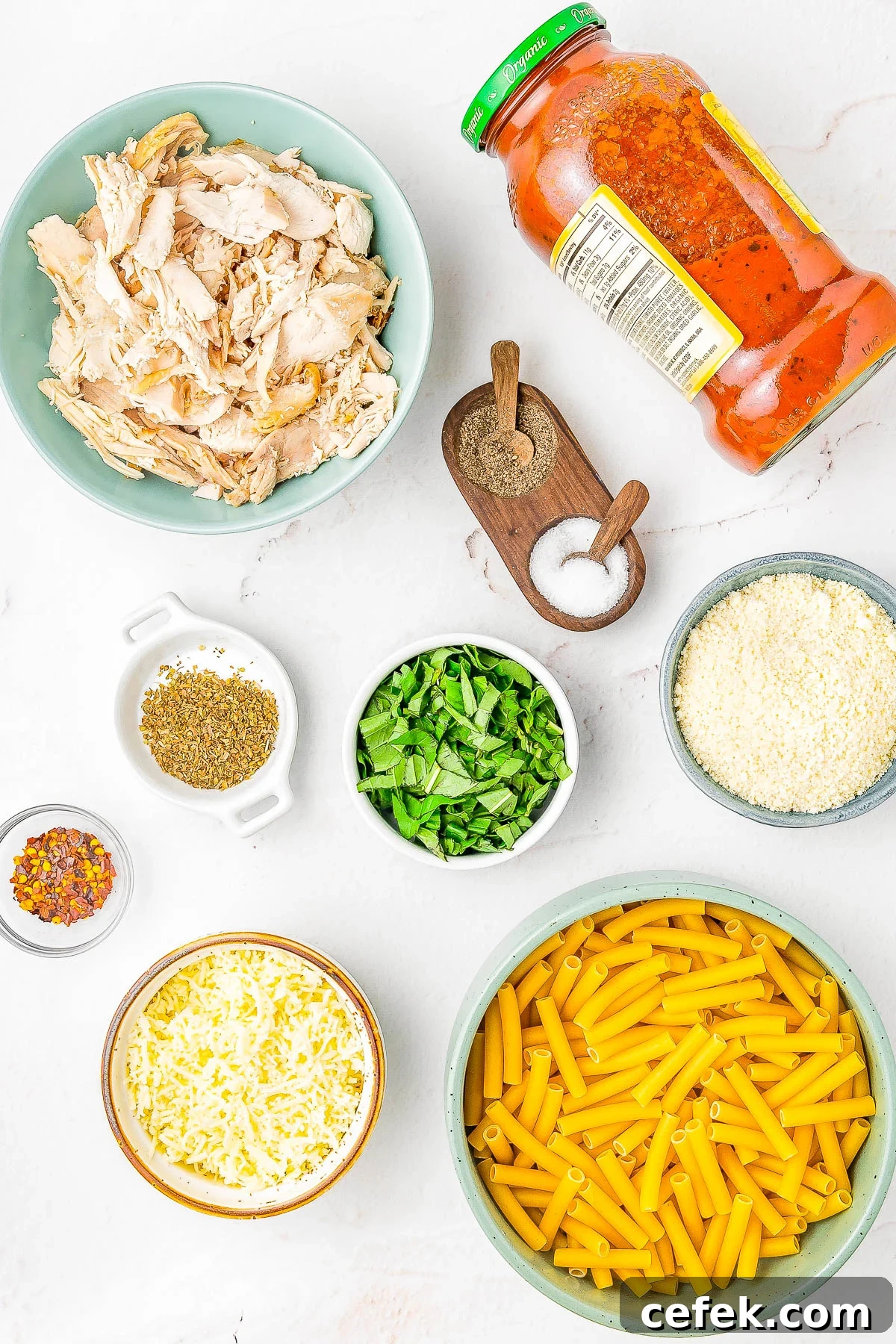 Baked Ziti with Chicken