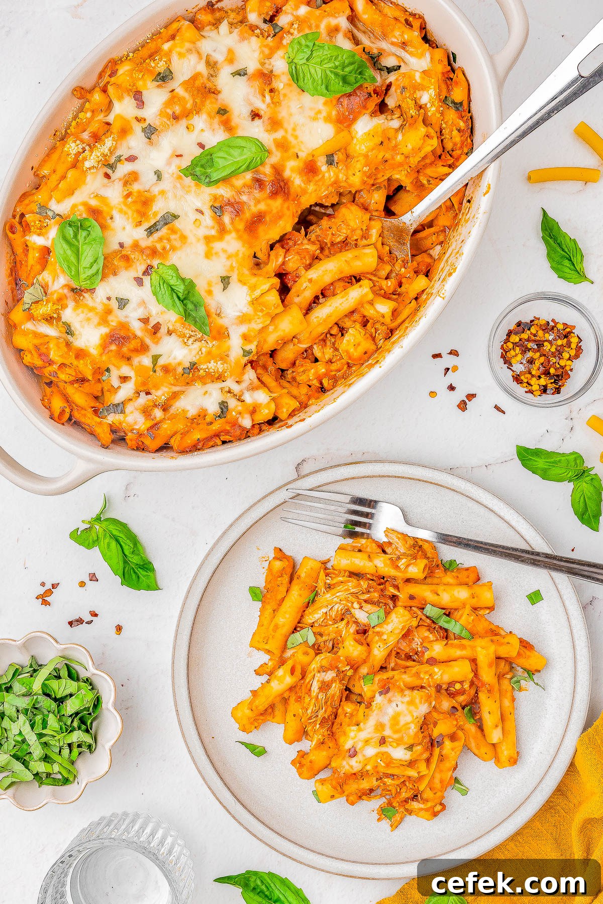 Baked Ziti with Chicken