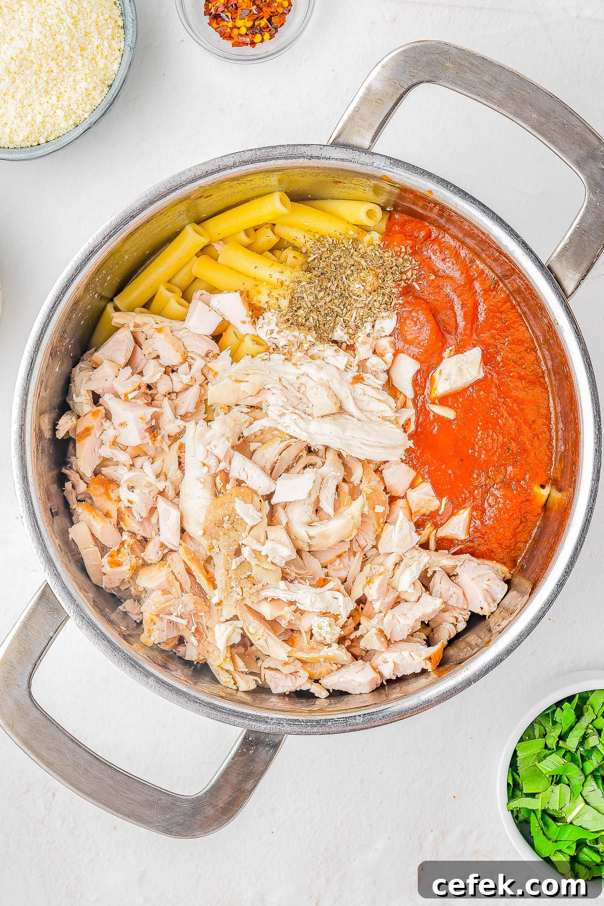 Baked Ziti with Chicken