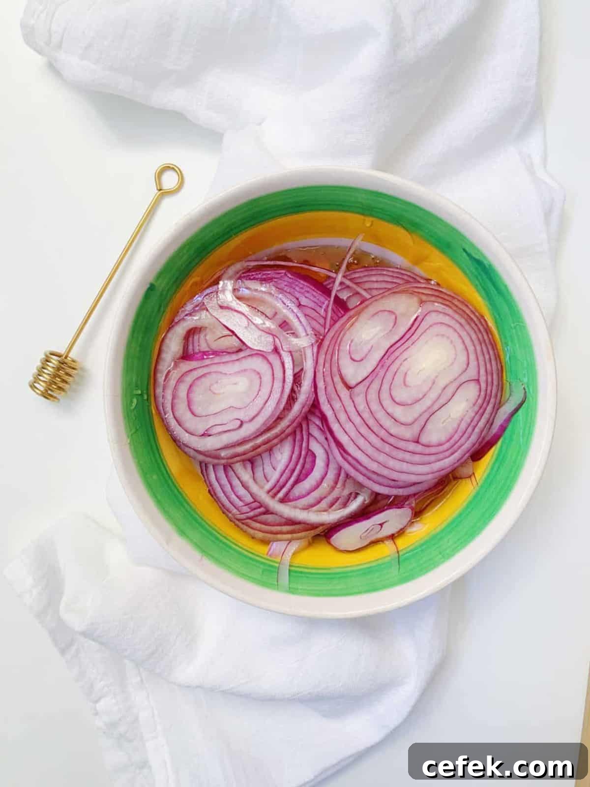 Bowl of homemade cough syrup
