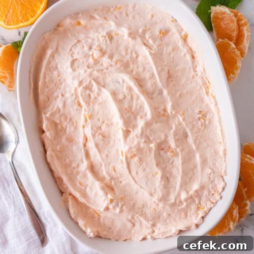 mandarin orange salad featured image