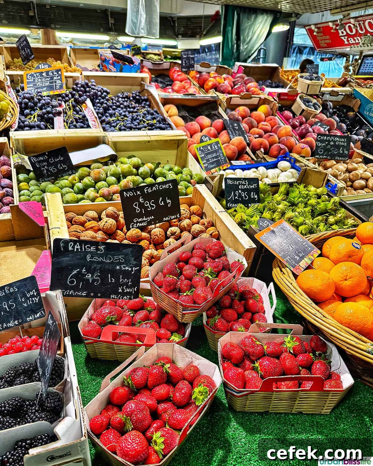 fruit at Marche des Capucins.