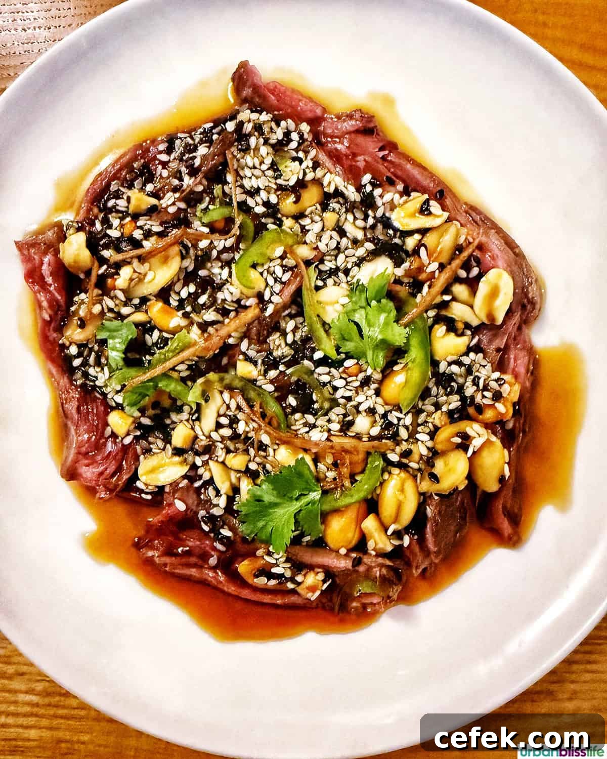 tuna tataki at Ost restaurant in Bordeaux, France.