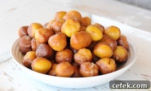Pumpkin Spice Latte Doughnut holes.