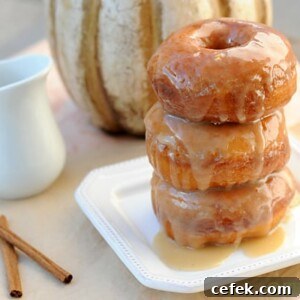 Pumpkin Spice Latte Doughnuts.