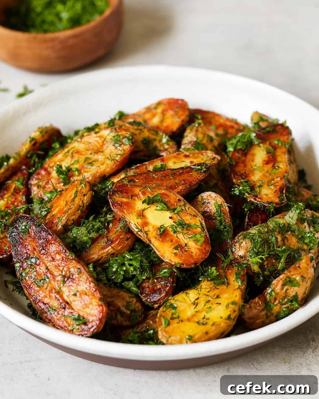 Roasted Garlic and Herb Potatoes Whole30 Primal Gourmet Recipe