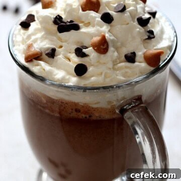 Peanut Butter Hot Chocolate