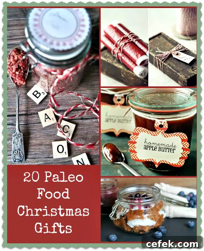20 Homemade Paleo Christmas Gifts
